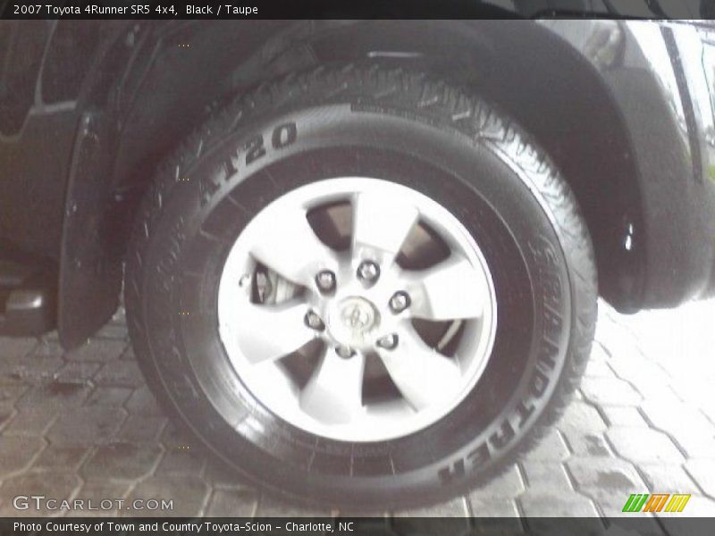 Black / Taupe 2007 Toyota 4Runner SR5 4x4