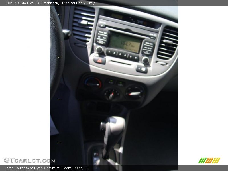 Tropical Red / Gray 2009 Kia Rio Rio5 LX Hatchback