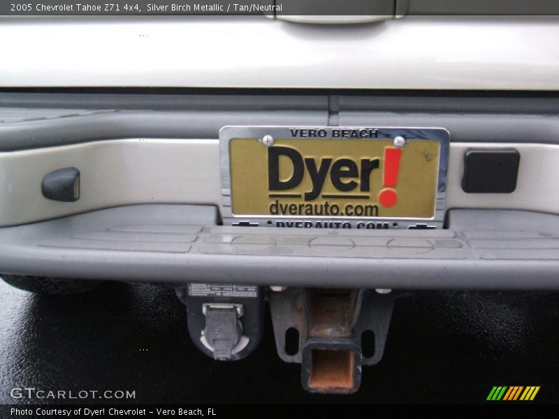 Silver Birch Metallic / Tan/Neutral 2005 Chevrolet Tahoe Z71 4x4