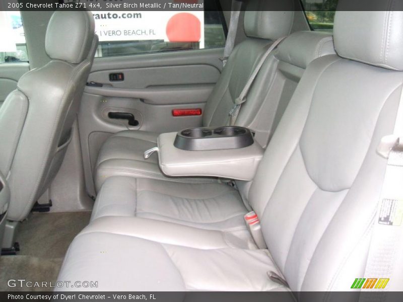 Silver Birch Metallic / Tan/Neutral 2005 Chevrolet Tahoe Z71 4x4