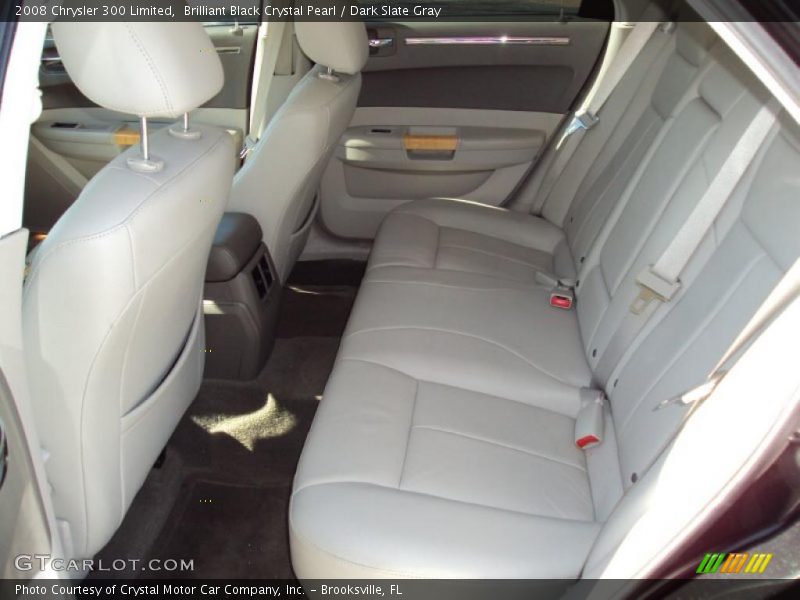 Brilliant Black Crystal Pearl / Dark Slate Gray 2008 Chrysler 300 Limited