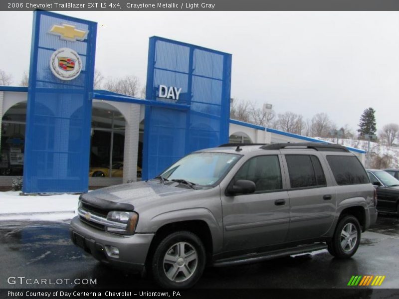 Graystone Metallic / Light Gray 2006 Chevrolet TrailBlazer EXT LS 4x4