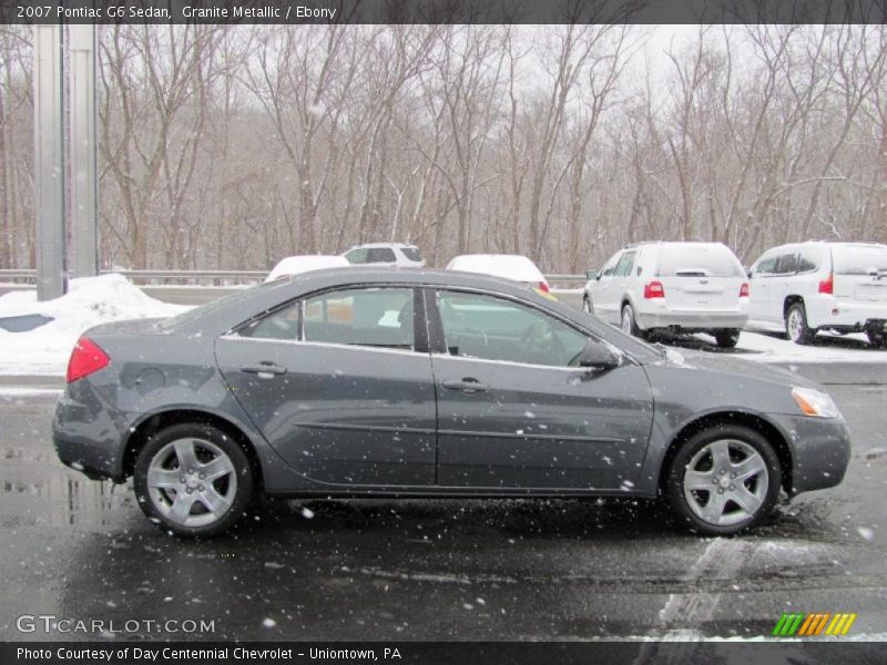 Granite Metallic / Ebony 2007 Pontiac G6 Sedan