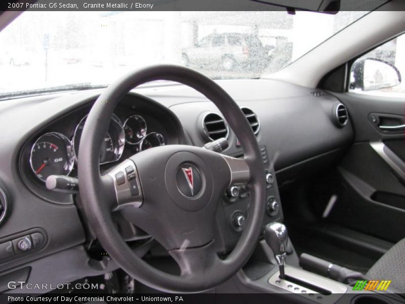 Granite Metallic / Ebony 2007 Pontiac G6 Sedan