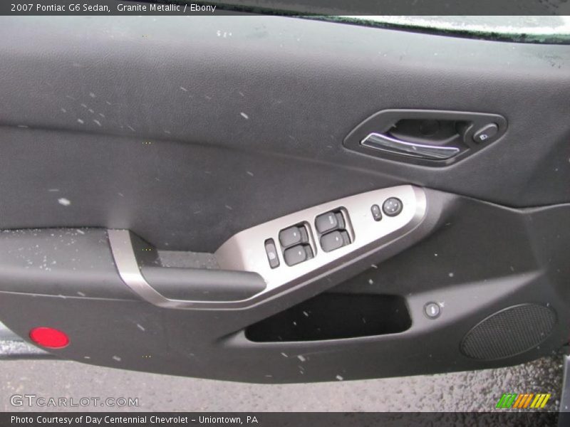Granite Metallic / Ebony 2007 Pontiac G6 Sedan