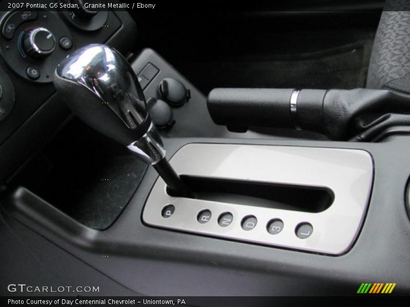 Granite Metallic / Ebony 2007 Pontiac G6 Sedan