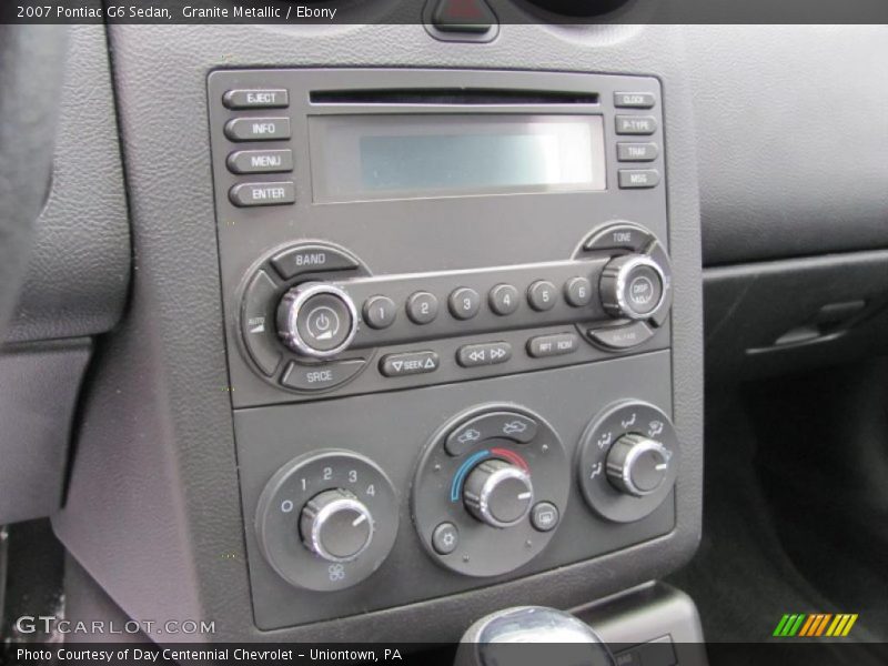 Granite Metallic / Ebony 2007 Pontiac G6 Sedan