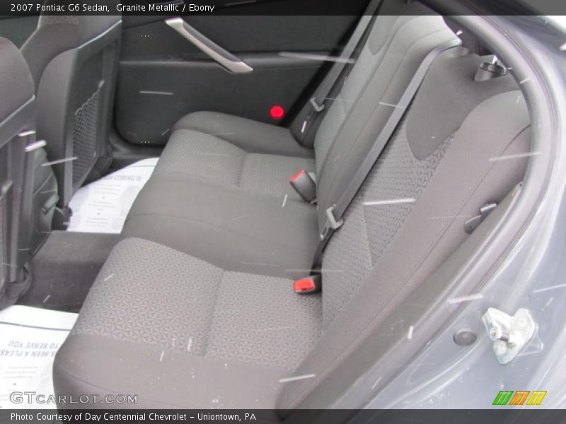 Granite Metallic / Ebony 2007 Pontiac G6 Sedan