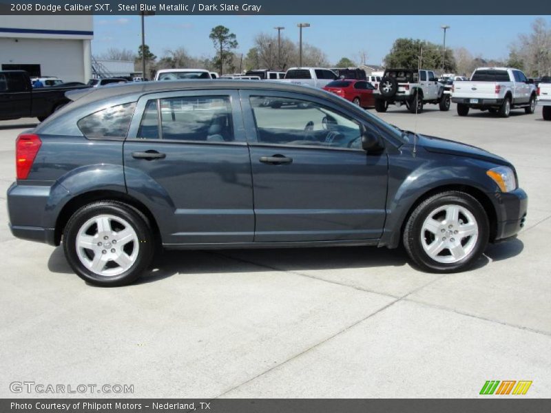 Steel Blue Metallic / Dark Slate Gray 2008 Dodge Caliber SXT