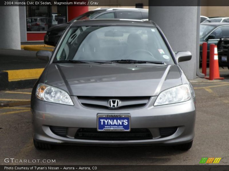 Magnesium Metallic / Gray 2004 Honda Civic EX Sedan