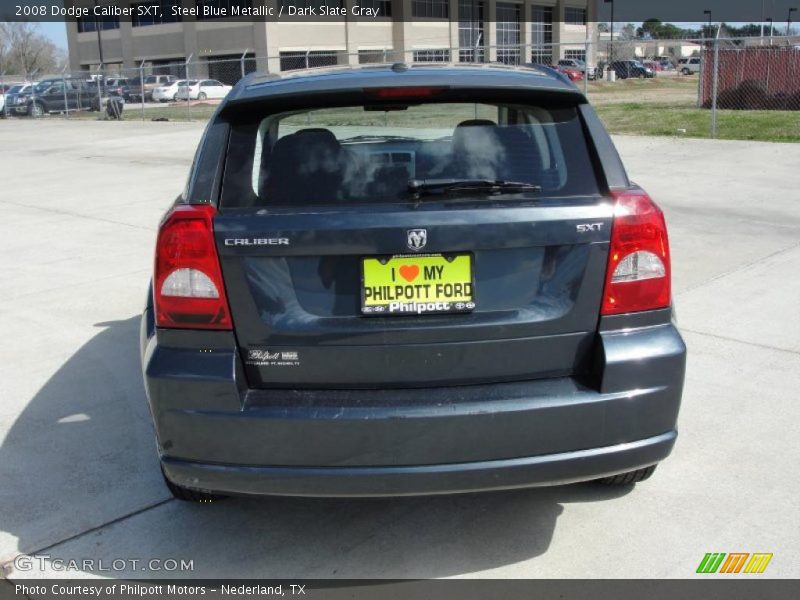 Steel Blue Metallic / Dark Slate Gray 2008 Dodge Caliber SXT