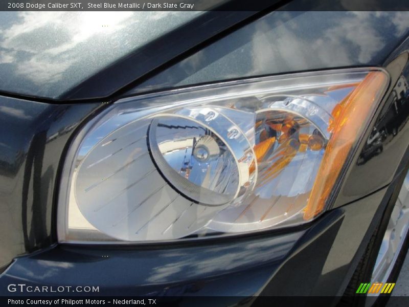 Steel Blue Metallic / Dark Slate Gray 2008 Dodge Caliber SXT