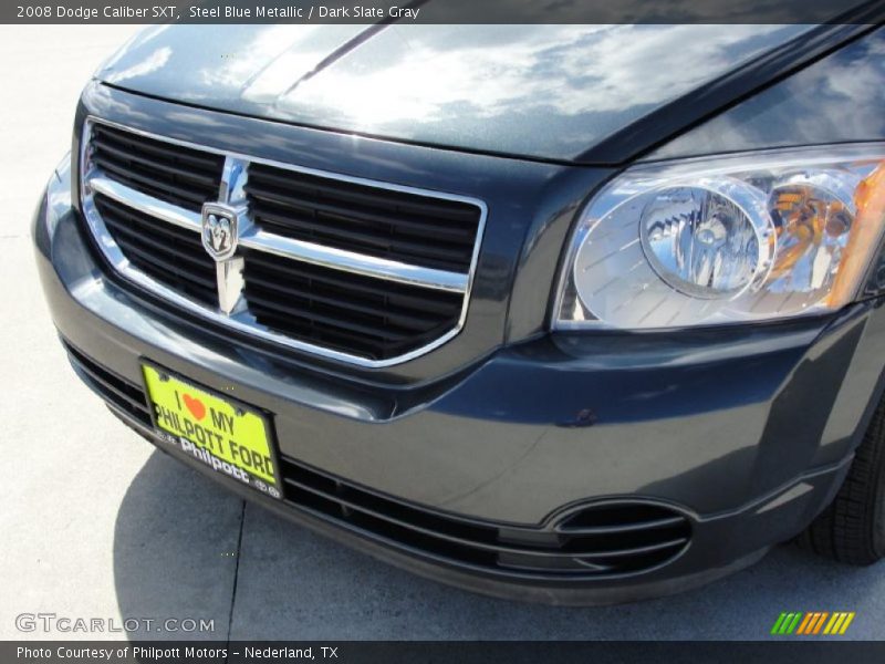 Steel Blue Metallic / Dark Slate Gray 2008 Dodge Caliber SXT