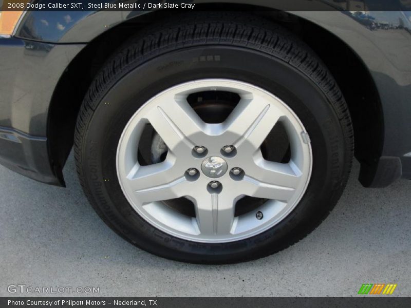 Steel Blue Metallic / Dark Slate Gray 2008 Dodge Caliber SXT