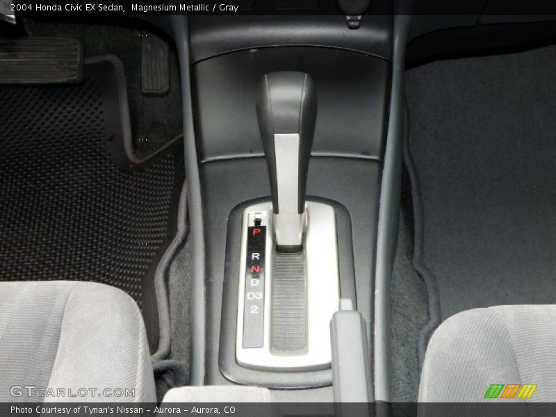 Magnesium Metallic / Gray 2004 Honda Civic EX Sedan
