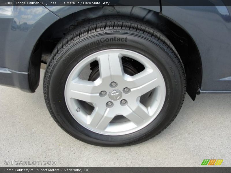 Steel Blue Metallic / Dark Slate Gray 2008 Dodge Caliber SXT