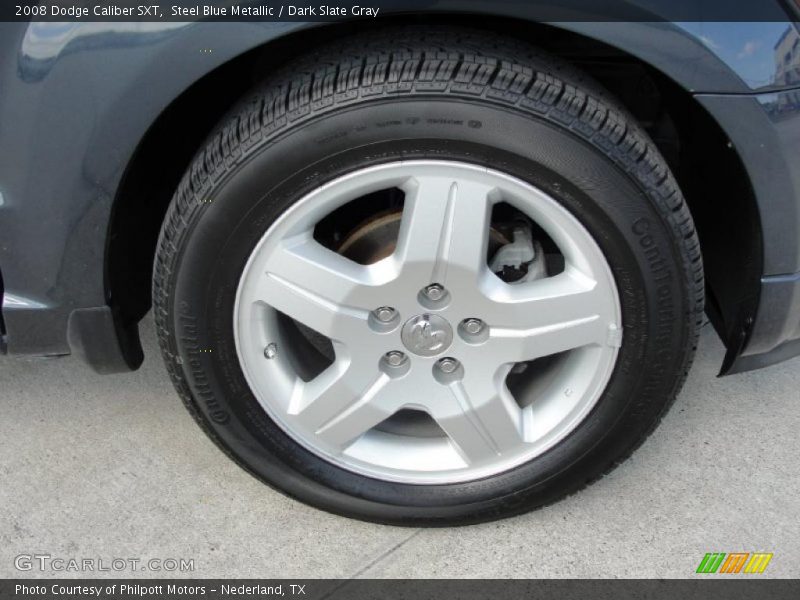 Steel Blue Metallic / Dark Slate Gray 2008 Dodge Caliber SXT