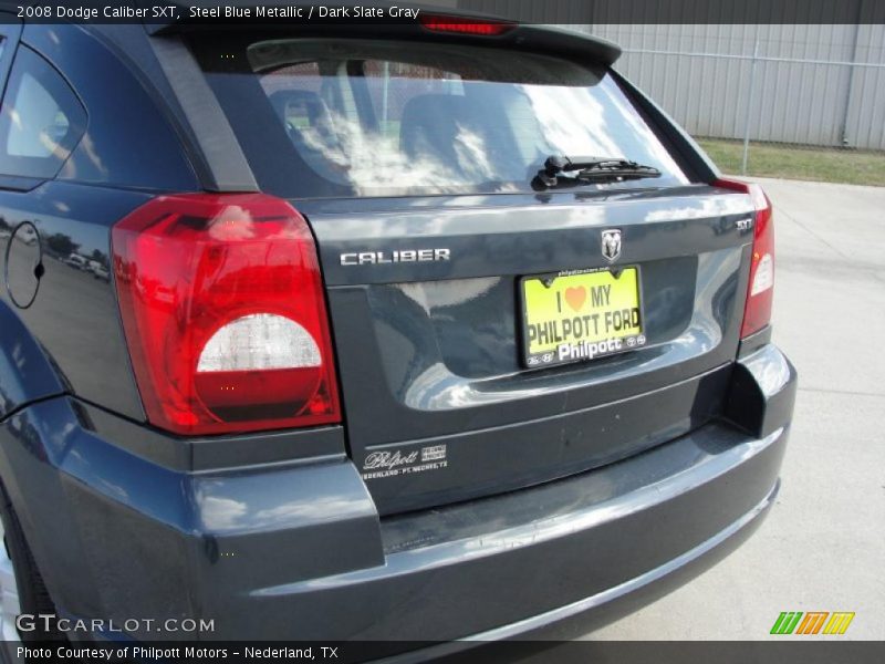 Steel Blue Metallic / Dark Slate Gray 2008 Dodge Caliber SXT