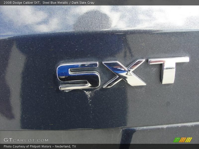 Steel Blue Metallic / Dark Slate Gray 2008 Dodge Caliber SXT