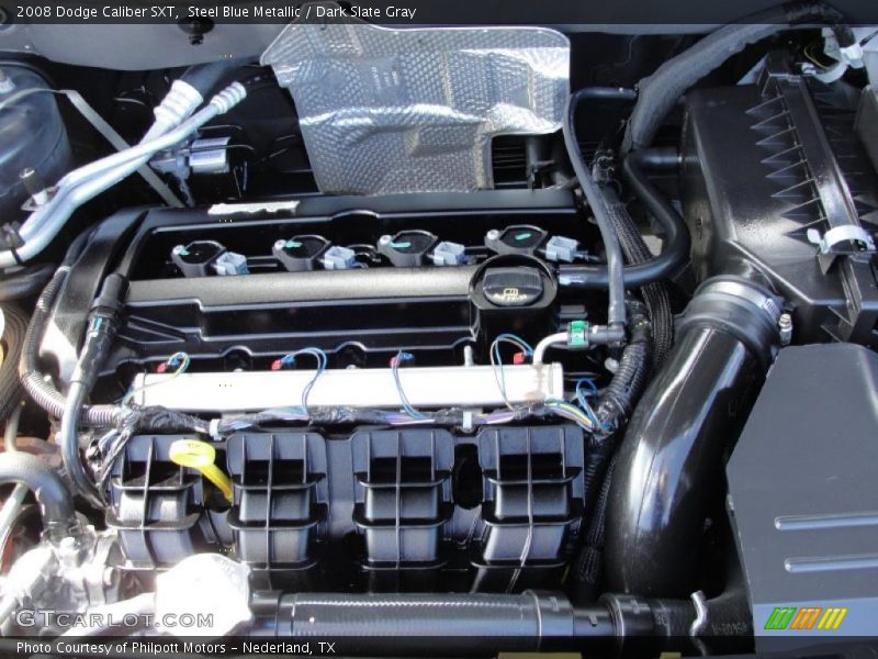 Steel Blue Metallic / Dark Slate Gray 2008 Dodge Caliber SXT