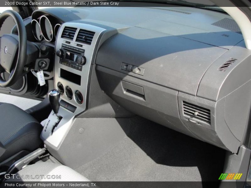 Steel Blue Metallic / Dark Slate Gray 2008 Dodge Caliber SXT