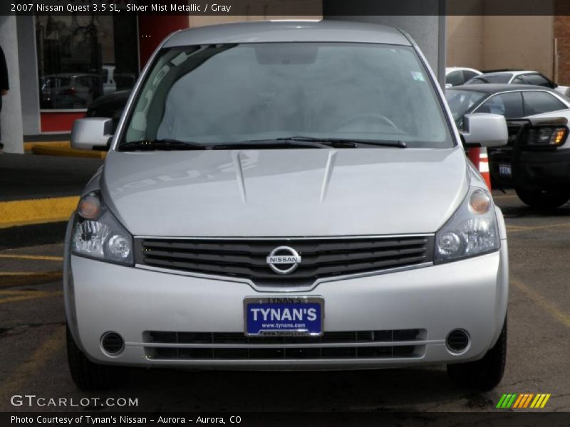 Silver Mist Metallic / Gray 2007 Nissan Quest 3.5 SL