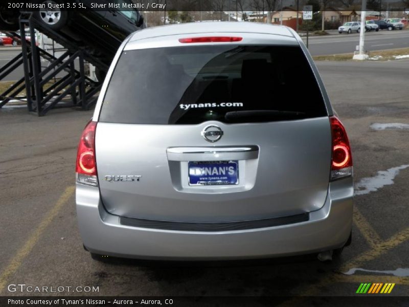 Silver Mist Metallic / Gray 2007 Nissan Quest 3.5 SL