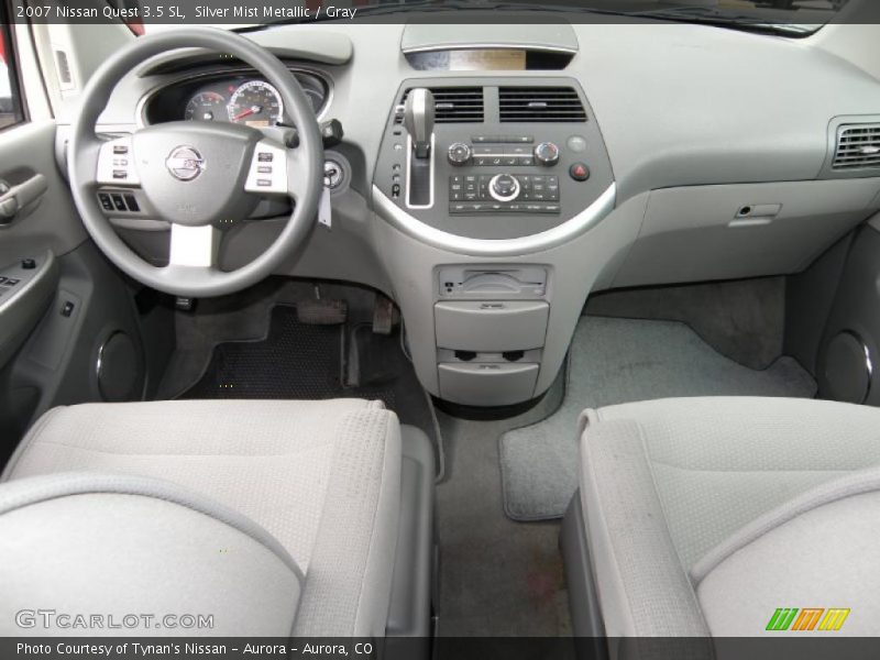 Silver Mist Metallic / Gray 2007 Nissan Quest 3.5 SL
