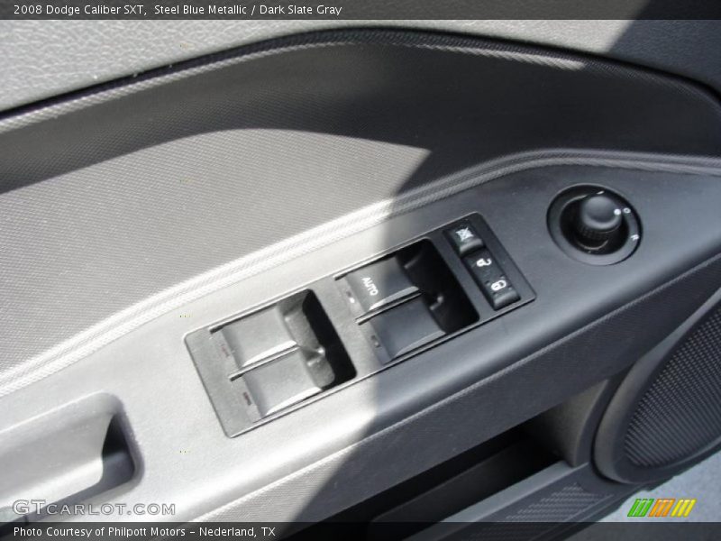 Steel Blue Metallic / Dark Slate Gray 2008 Dodge Caliber SXT