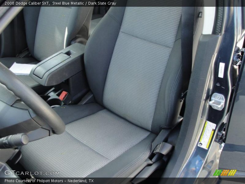 Steel Blue Metallic / Dark Slate Gray 2008 Dodge Caliber SXT