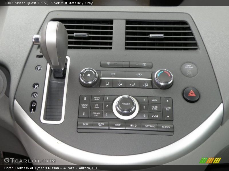 Silver Mist Metallic / Gray 2007 Nissan Quest 3.5 SL