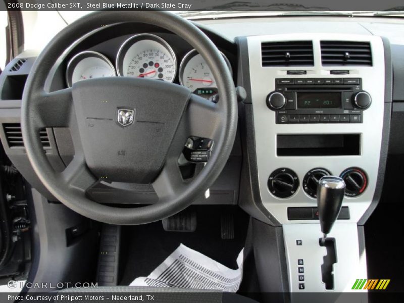 Steel Blue Metallic / Dark Slate Gray 2008 Dodge Caliber SXT