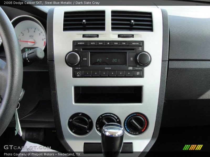 Steel Blue Metallic / Dark Slate Gray 2008 Dodge Caliber SXT