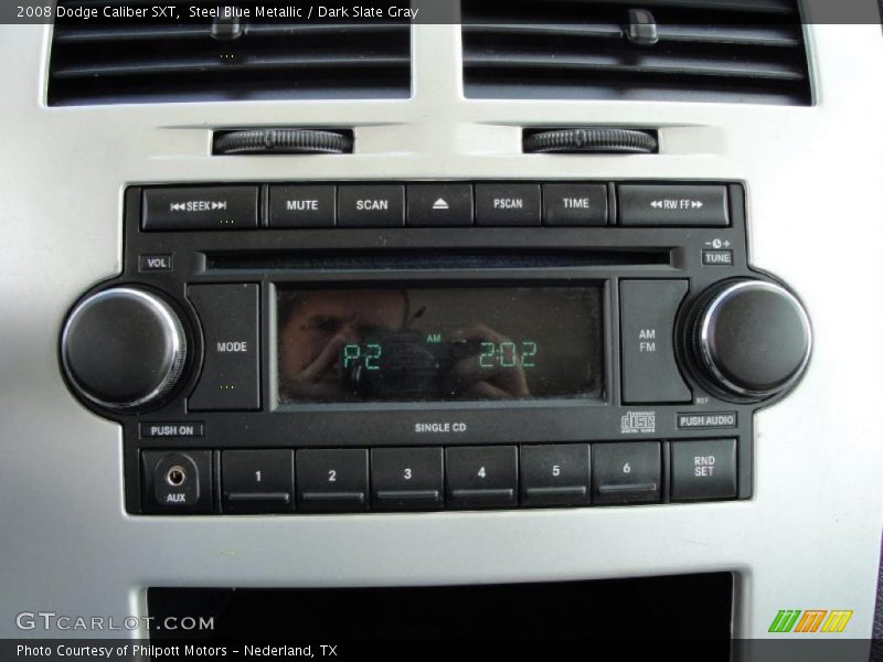 Steel Blue Metallic / Dark Slate Gray 2008 Dodge Caliber SXT
