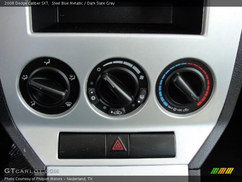 Steel Blue Metallic / Dark Slate Gray 2008 Dodge Caliber SXT