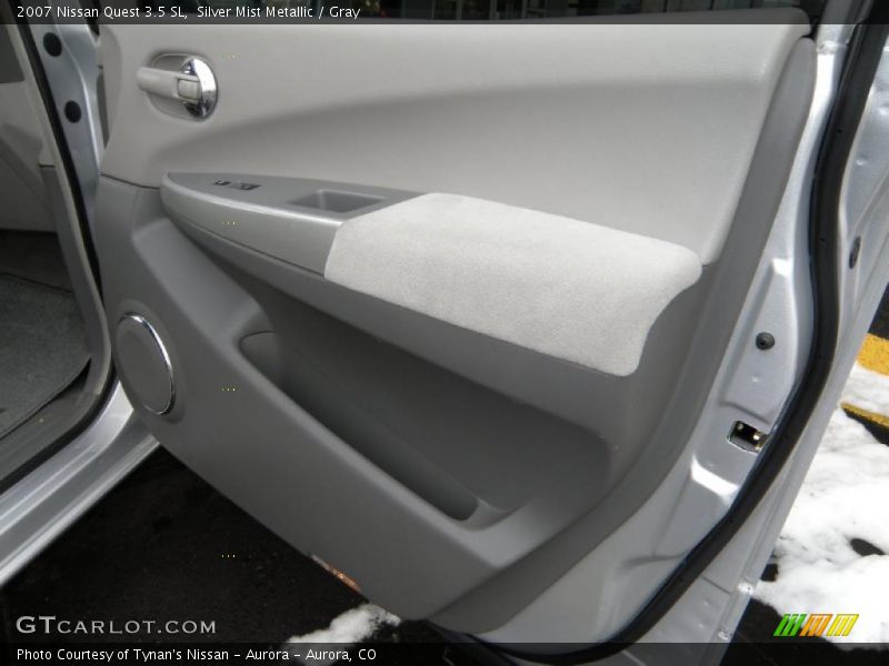 Silver Mist Metallic / Gray 2007 Nissan Quest 3.5 SL