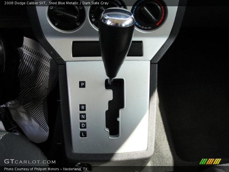 Steel Blue Metallic / Dark Slate Gray 2008 Dodge Caliber SXT