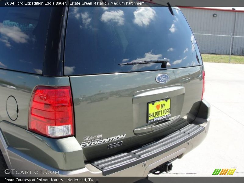 Estate Green Metallic / Medium Parchment 2004 Ford Expedition Eddie Bauer