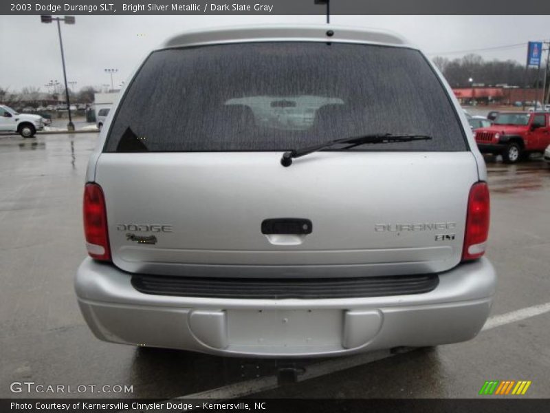 Bright Silver Metallic / Dark Slate Gray 2003 Dodge Durango SLT