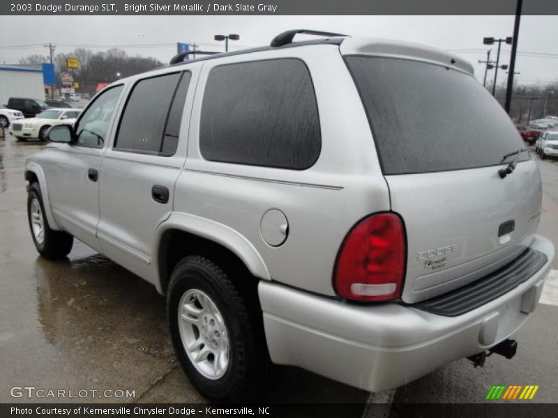 Bright Silver Metallic / Dark Slate Gray 2003 Dodge Durango SLT