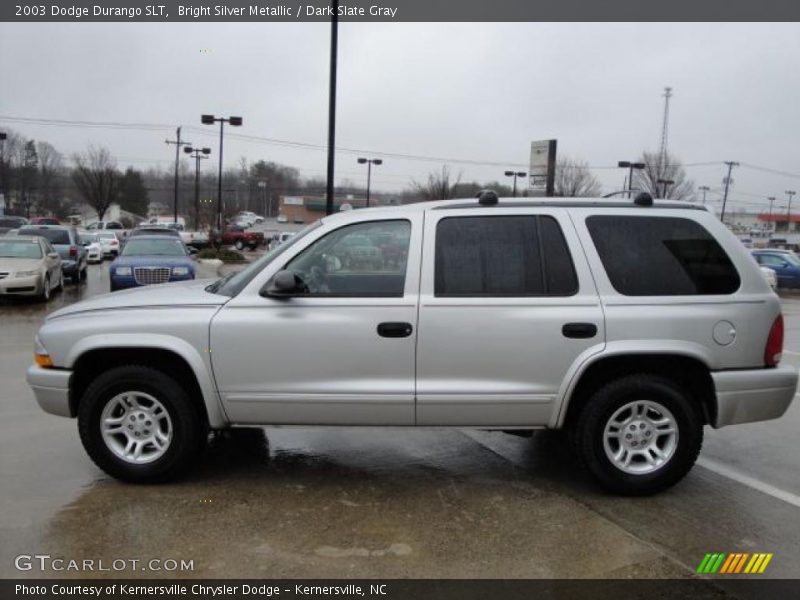 Bright Silver Metallic / Dark Slate Gray 2003 Dodge Durango SLT