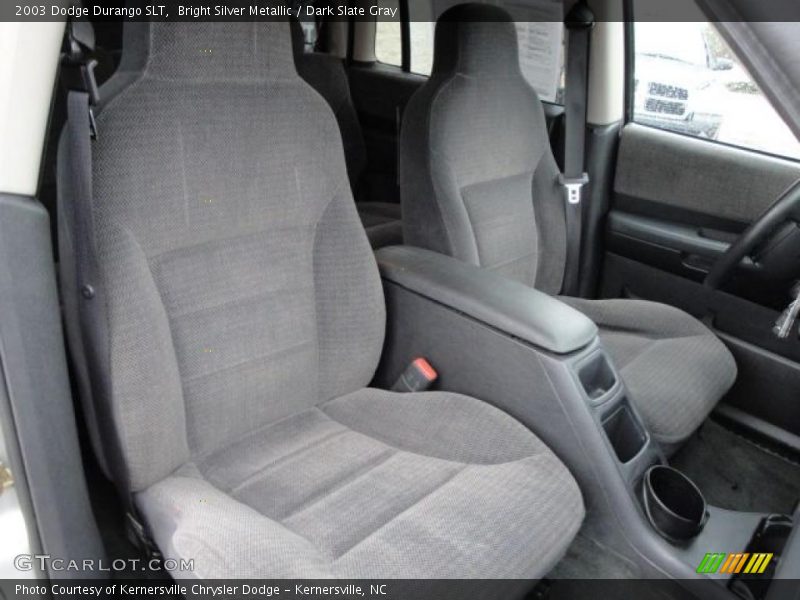 Bright Silver Metallic / Dark Slate Gray 2003 Dodge Durango SLT