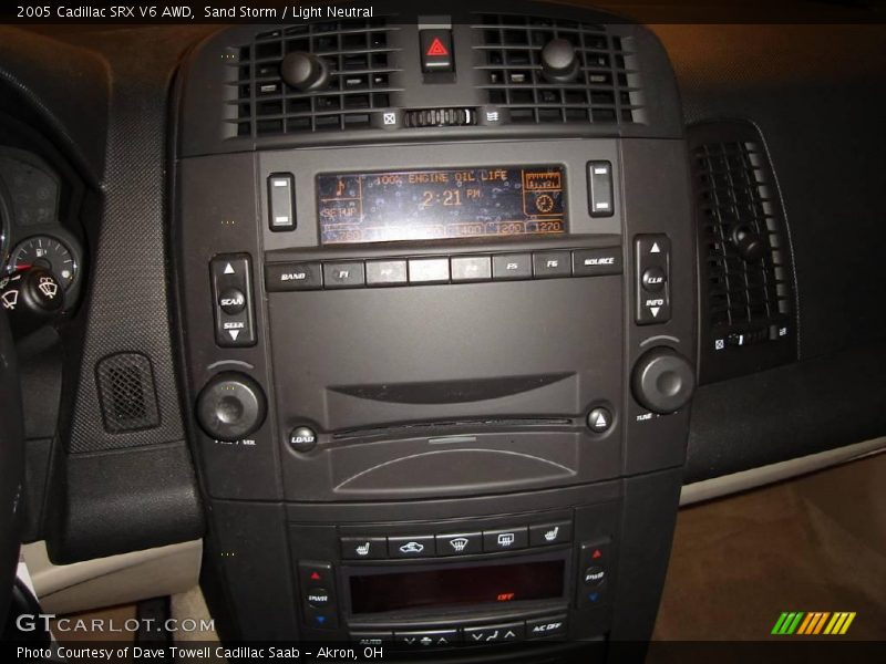 Sand Storm / Light Neutral 2005 Cadillac SRX V6 AWD