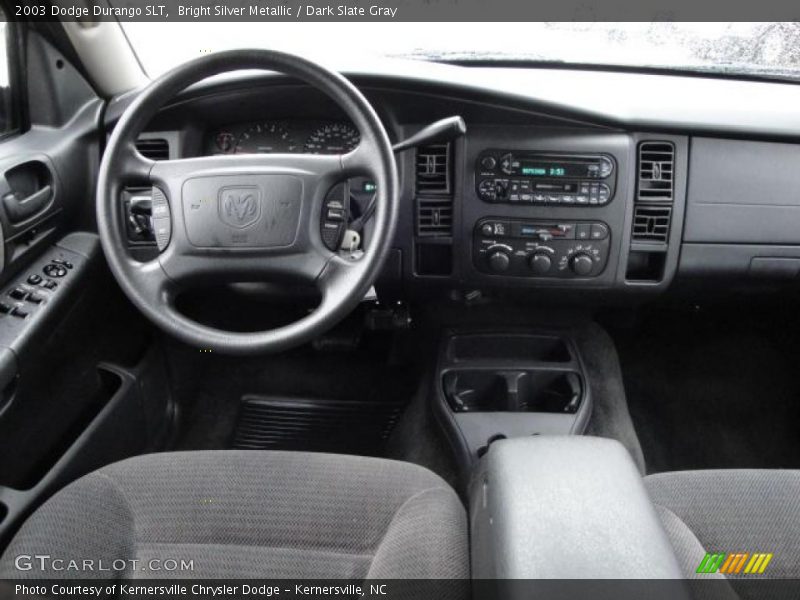 Bright Silver Metallic / Dark Slate Gray 2003 Dodge Durango SLT