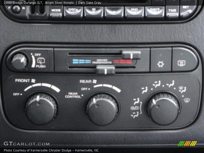 Bright Silver Metallic / Dark Slate Gray 2003 Dodge Durango SLT
