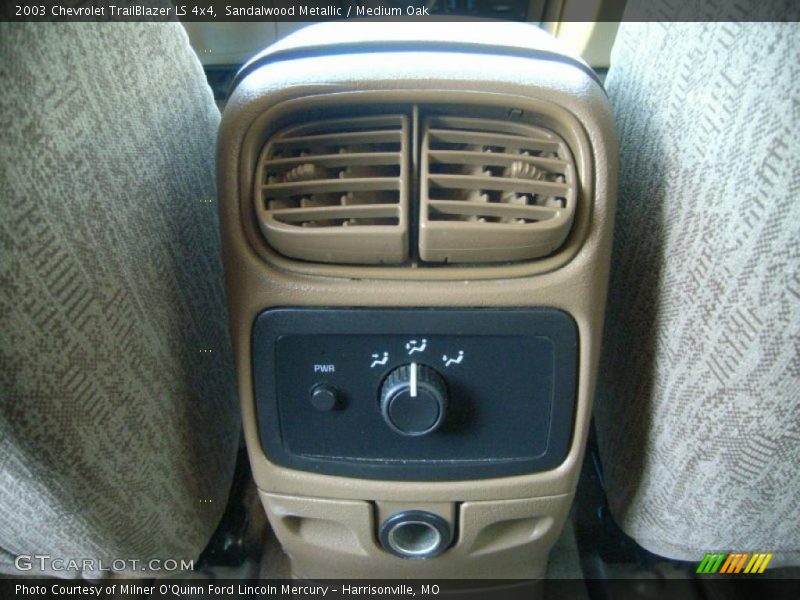 Sandalwood Metallic / Medium Oak 2003 Chevrolet TrailBlazer LS 4x4