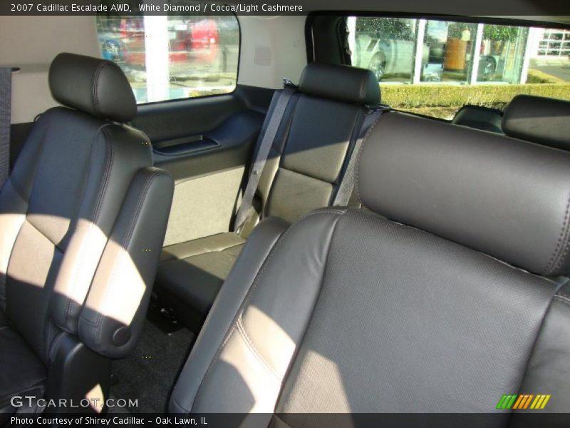 White Diamond / Cocoa/Light Cashmere 2007 Cadillac Escalade AWD