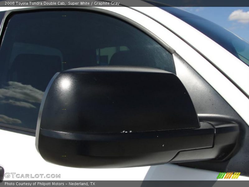 Super White / Graphite Gray 2008 Toyota Tundra Double Cab