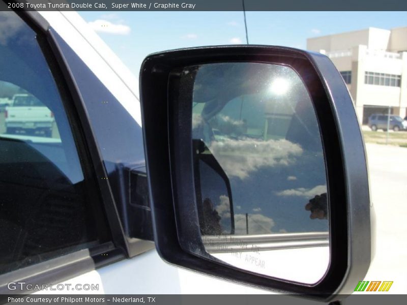 Super White / Graphite Gray 2008 Toyota Tundra Double Cab