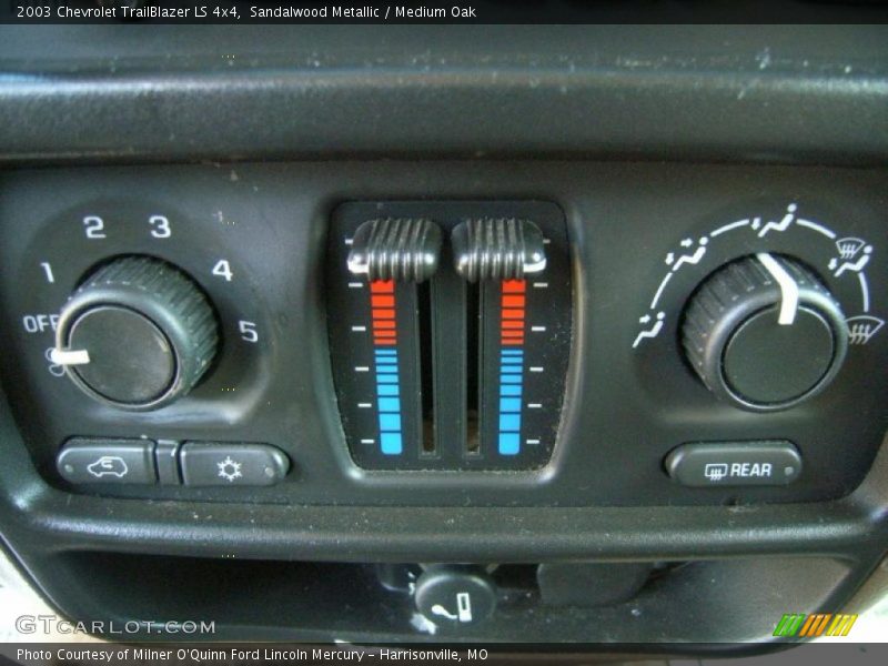 Sandalwood Metallic / Medium Oak 2003 Chevrolet TrailBlazer LS 4x4